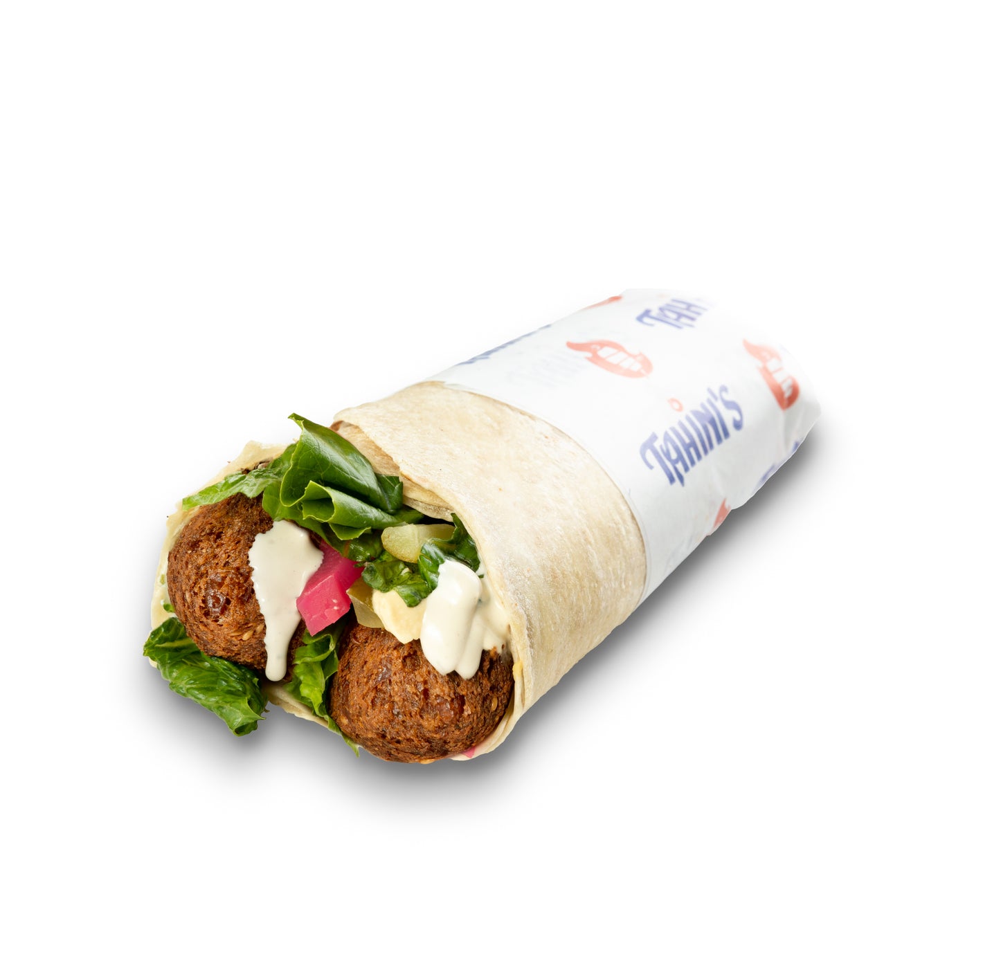 tahinis falafel wrap